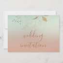 Search for rose gold shower wedding invitations Typography