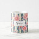 Search for watercolor stripes mugs Flowers