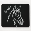 Recherche de dessin cheval tapis souris Équestre