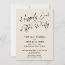 Search for happily ever after party invitations Simple