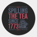 Search for funny tea stickers America