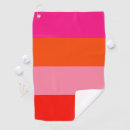 Search for hot pink golf towels Pattern