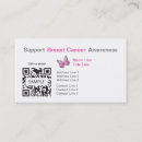 Search for breast cancer business cards Health