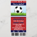 Search for soccer ticket invitations Party
