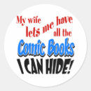 Search for comic books stickers Humor