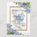 Recherche de hortensias bleus invitations Élégant