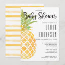Search for stripe pattern baby shower invitations Watercolor