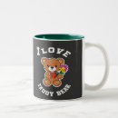 Search for love teddy bear mugs Heart