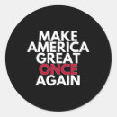 Search for make america great again stickers Not my president