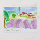 Recherche de provence cartes postales Aquarelle