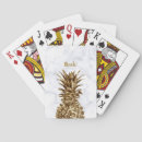 Search for pineapple playing cards Tropical