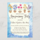 Search for potted plant invitations Change of address