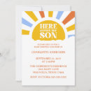 Search for blue and yellow baby shower invitations You are my sunshine