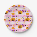 Recherche de pink halloween plates Mignon