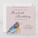 Recherche de bluebird invitations Aquarelle