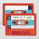 Search for vintage cassette tape invitations Disco