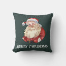 Recherche de santa claus coussins Rétro
