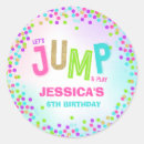 Search for jumping stickers Jump party
