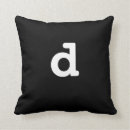 Search for letter d pillows White