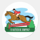 Search for horse jumping stickers Animal