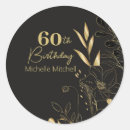 Search for milestone age stickers 60th birthday party