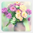 Search for flowers in a vase stickers Floral