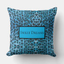 Search for blue leopard print pillows Chic