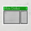 Recherche de recettes cartes postales Vert