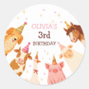 Search for farm girl stickers Calling all party animals