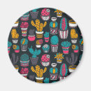 Recherche de griffonnage de motif magnets Cactus