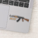 Search for gun decals stickers Military