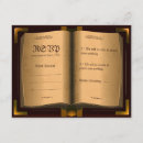 Search for old leather invitations Retro