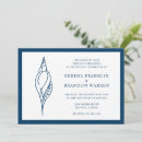 Recherche de seashell mariage invitations Élégant