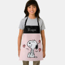 Search for kids valentine aprons Charles schulz