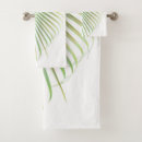 Search for palm leaf bath towels Botanical