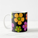 Search for 1960s pattern mugs Floral