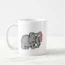 Search for whimsical elephant mugs Cartoon