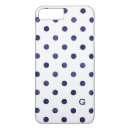 Search for white dots blue iphone cases Geometric