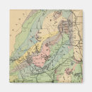 Search for geological magnets Lithographed