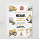 Recherche de de construction anniversaire invitations Simple
