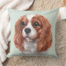 Search for cavalier king charles spaniel pillows Cute