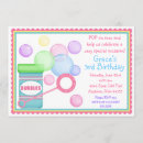 Recherche de soufflement invitations Bulles