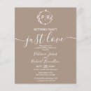Recherche de nothing fancy just love invitations Élégant