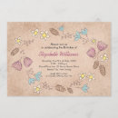 Search for rustic floral birthday invitations Watercolor
