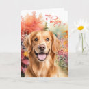 Search for golden retriever birthday cards Goldens