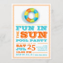 Recherche de bain de soleil invitations Rétro