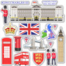 Search for british souvenirs stickers London