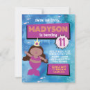 Recherche de blue mermaid invitations Fille