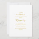Recherche de minimalist engagement party invitations Pour elle