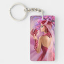 Search for fantasy rectangular keychains Woman
